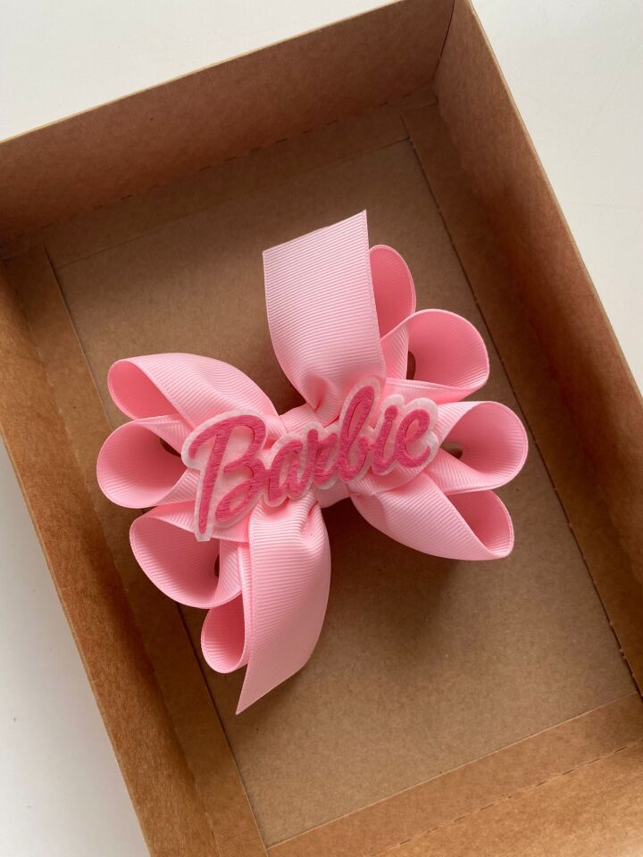 Barbie Pembe Büyük Toka