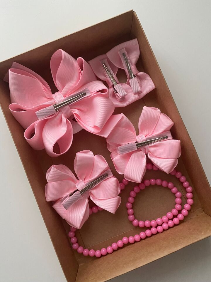 Barbie Tokalar,Kolye,Bileklik Hediyelik Set