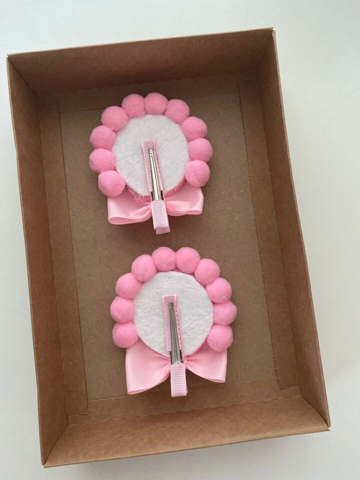 Şeker Toka Barbie Pembe 2 li